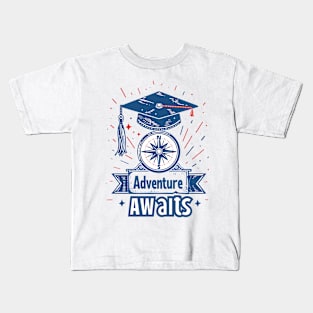 Adventure Awaits Kids T-Shirt